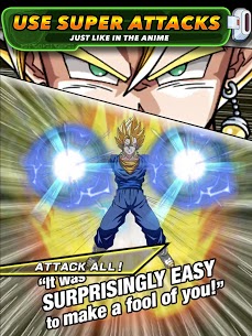 DRAGON BALL Z DOKKAN BATTLE Mod Apk (Massive attack/infinite health) 2